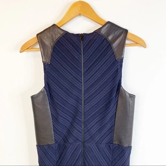 women leather dress Hello Gorgeous Vegan Leather Dress - Black main image 1